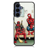 Funny Spiderman And Deadpool Samsung Galaxy S25 FE DC0668