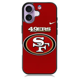 San Francisco 49Ers iPhone 16 Case DC1609