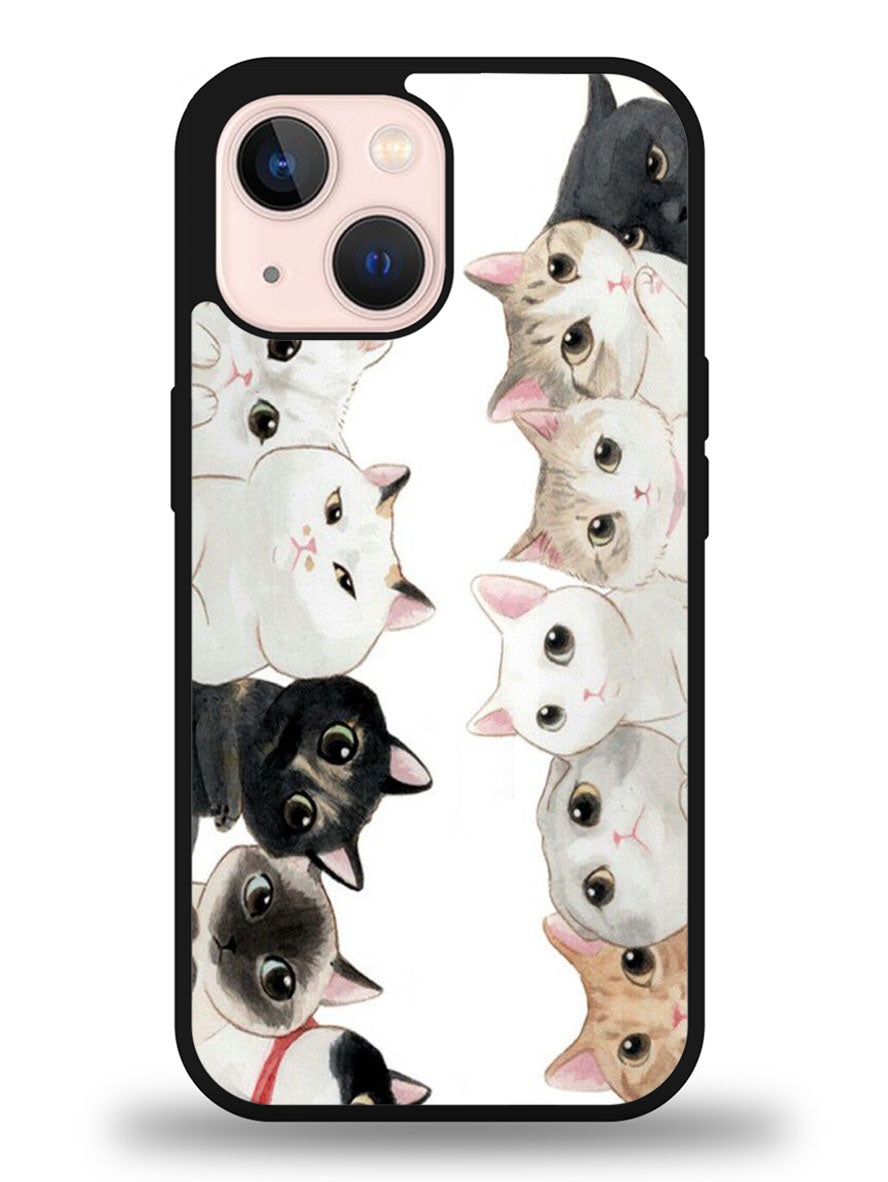 Cat Community iPhone 13 Mini Case