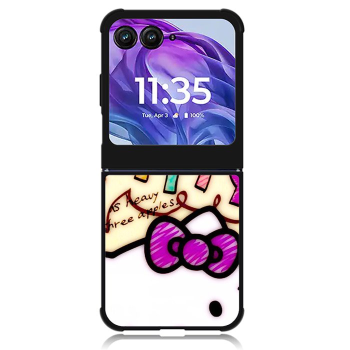Hello Kitty Cute 1st Motorola Moto Razr Plus 2024 , Moto Razr+ 2024 Case