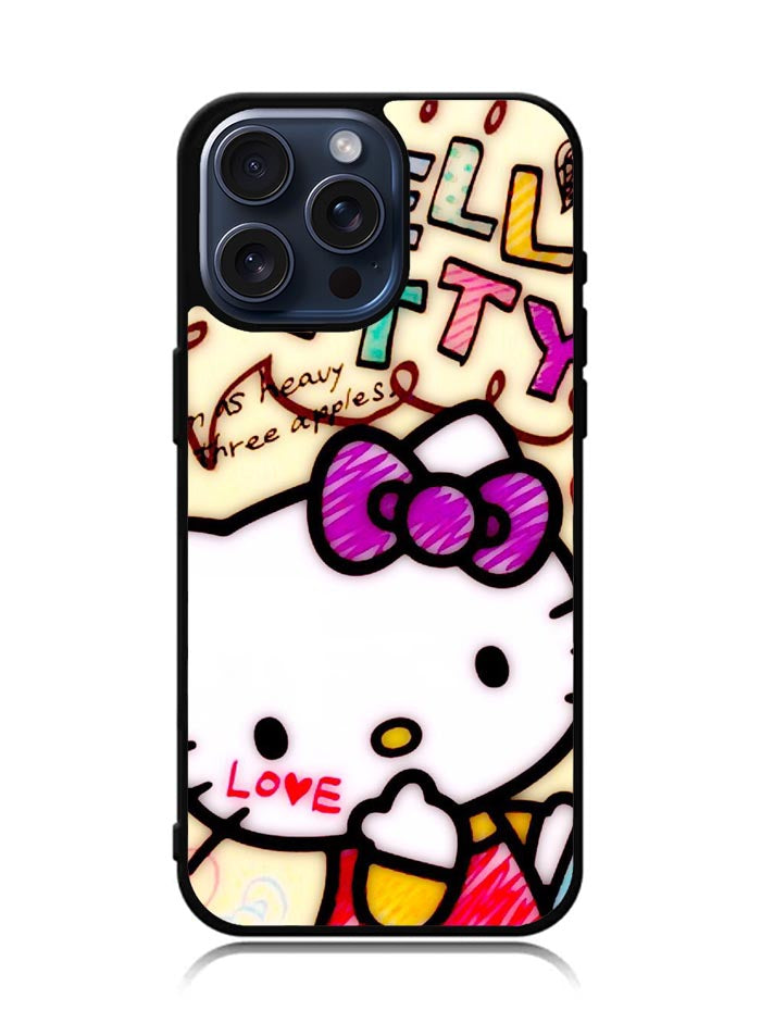Hello Kitty Cute iPhone 15 Pro Max Case BLN1882