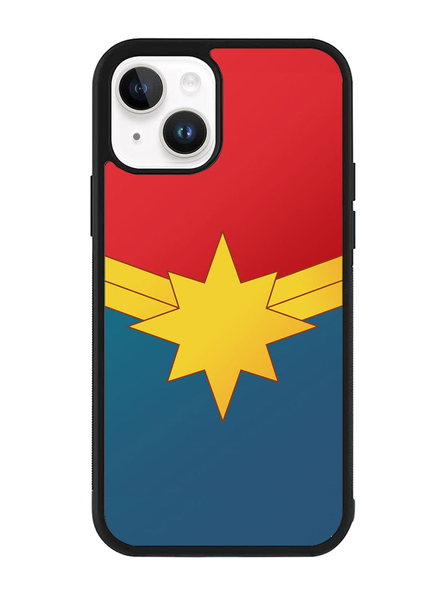 Captain Marvel Logo iPhone 15 Plus Case BLN1884