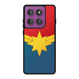 Captain Marvel Logo Motorola Moto Edge 60 Pro Case