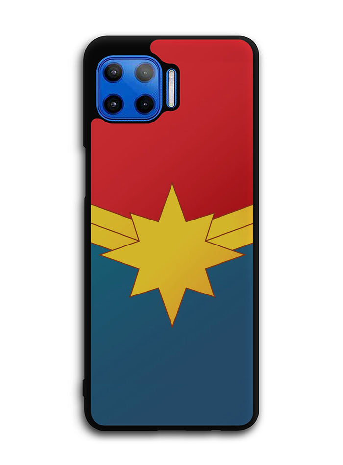 Captain Marvel Logo Motorola Moto One 5G Case , Moto One 5G UW Case , Moto G 5G Plus Case