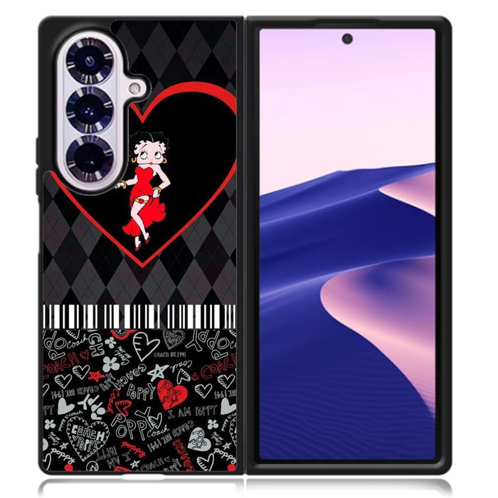 Betty Boop Sexy Love Samsung Galaxy Z Fold 7 Case DC0181