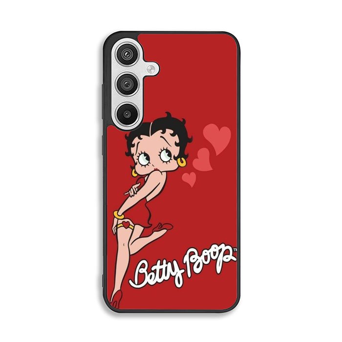 Betty Boop Red Background Samsung Galaxy A26 Case DC5695