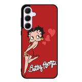 Betty Boop Red Background Samsung Galaxy A55 5G Case DC0180