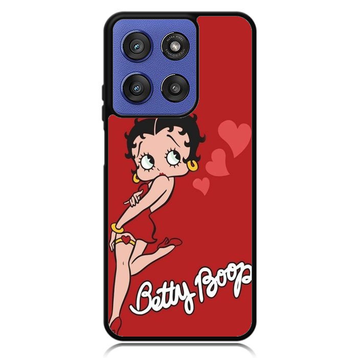 Betty Boop Red Background Motorola Moto G Stylus 5G 2025 DC0180