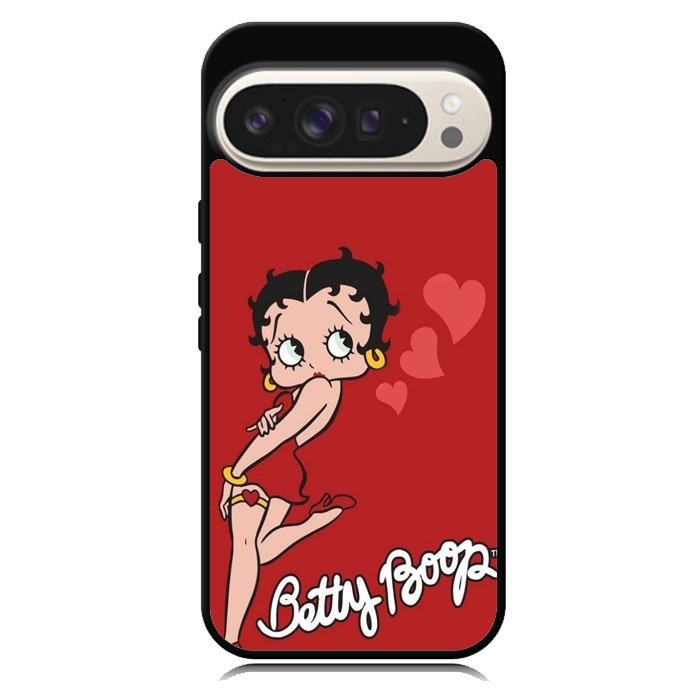 Betty Boop Red Background Google Pixel 10 | Google Pixel 10 Pro Case DC0180