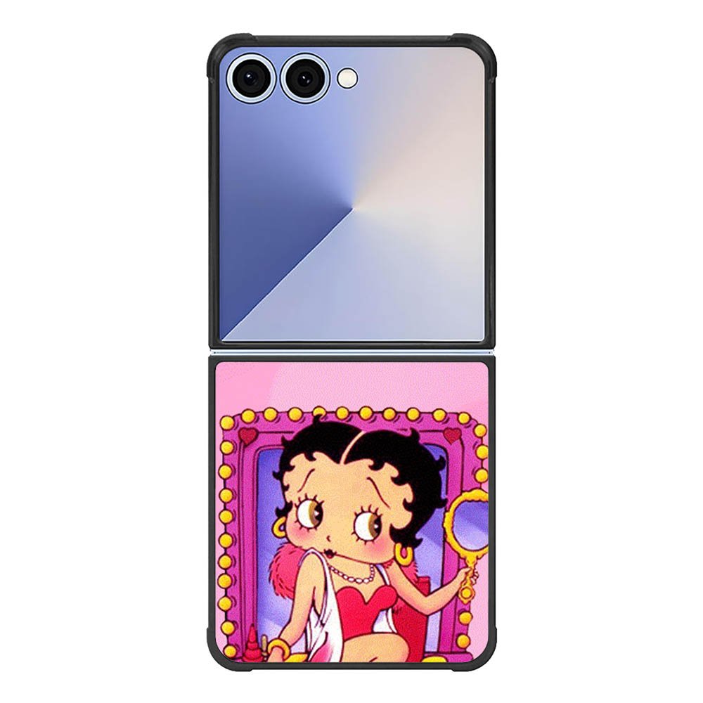 Betty Boop and Dog Samsung Galaxy Z Flip 7 5G Case