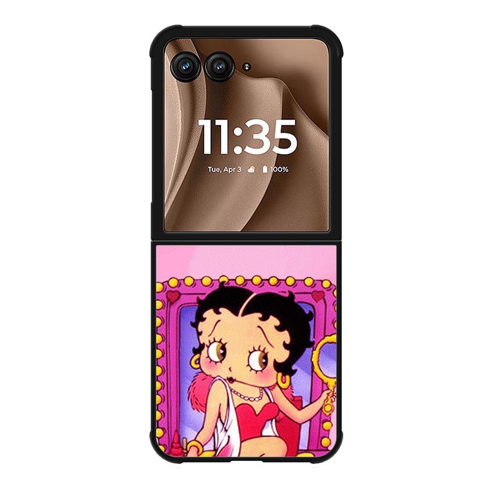 Betty Boop and Dog Motorola Moto RAZR Plus 2025 Case