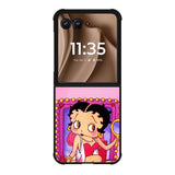 Betty Boop and Dog Motorola Moto RAZR Plus 2025 Case