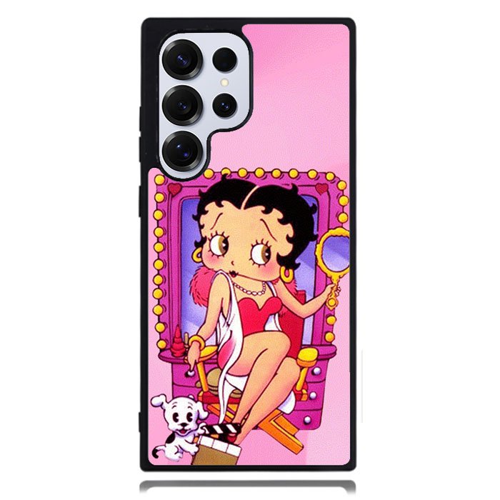 Betty Boop And Dog Samsung Galaxy S24 Ultra Case DC0164