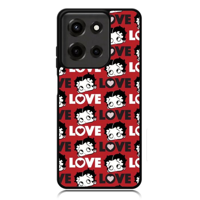 Betty Boop Love Cute Red Motorola Moto G Power 5G 2025 DC0178