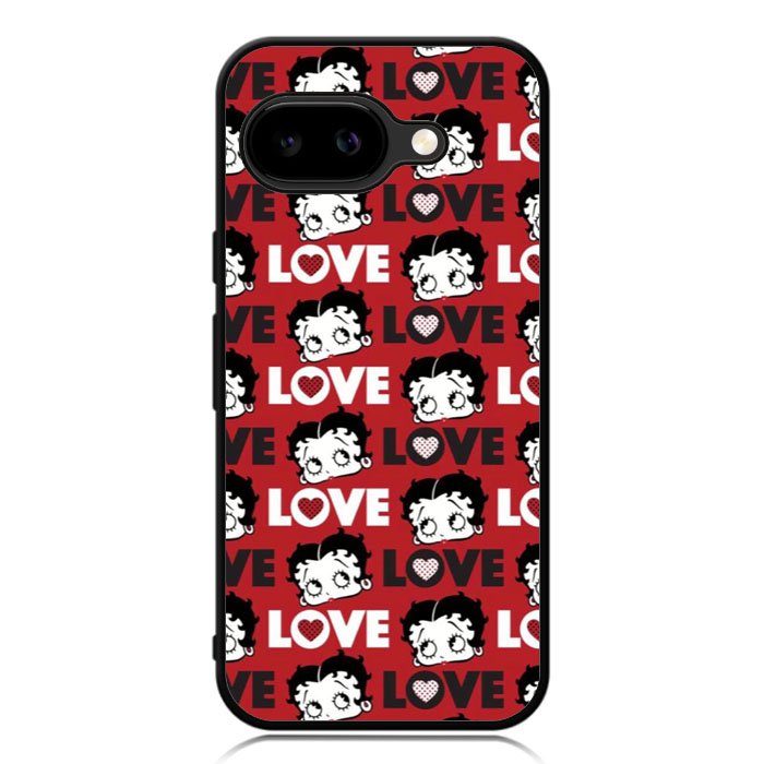Betty Boop Love Cute Red Google Pixel 9A Case DC0178