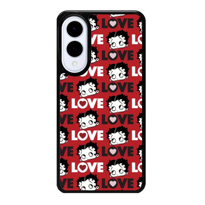 Betty Boop Love Cute Red Samsung Galaxy S25 Edge DC0178