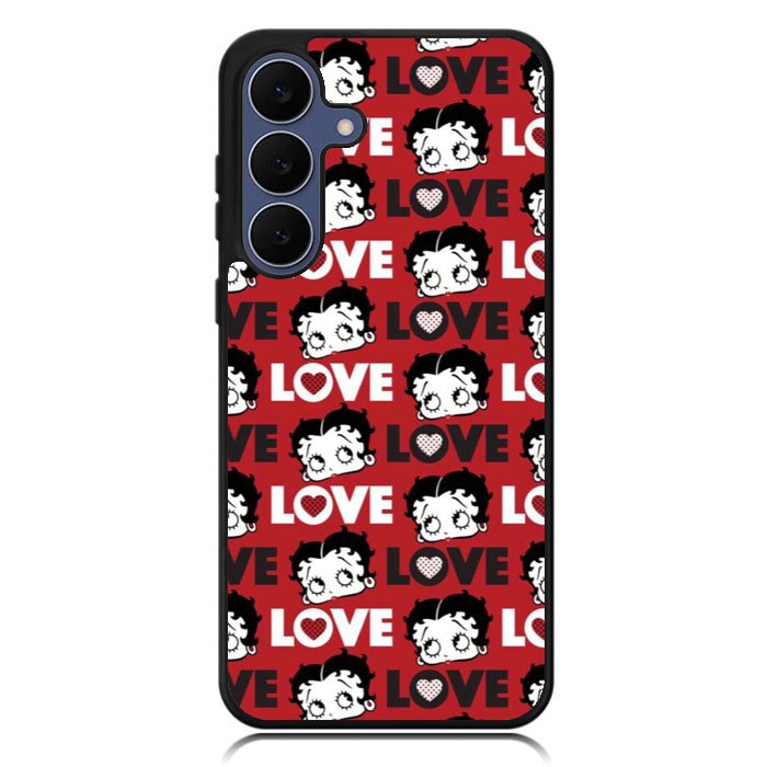 Betty Boop Love Cute Red Samsung Galaxy S23 Case DC0178