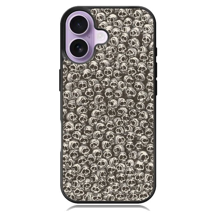 Skulls iPhone 16 Plus Case DC1677