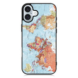 Map Global iPhone 16 Case