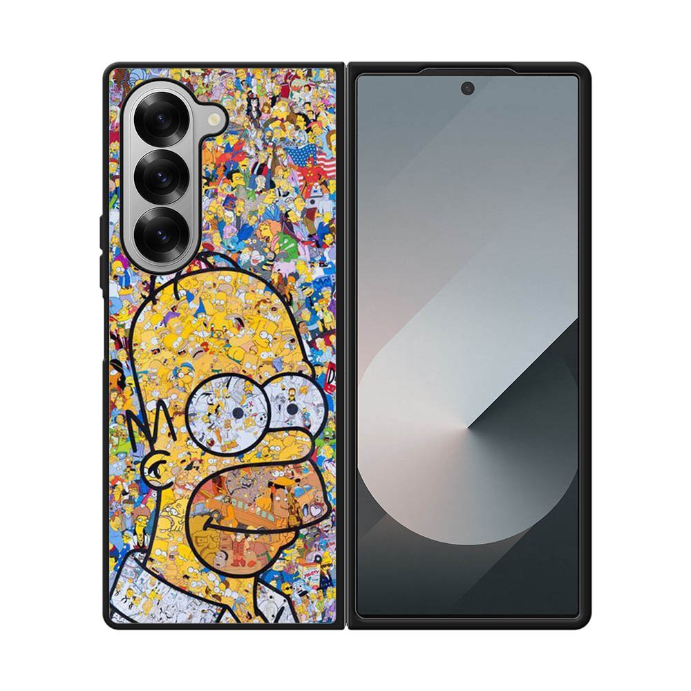 Simpsons Samsung Galaxy Z Fold 7 5G Case