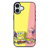Spongebob And Patrick iPhone 16 Case
