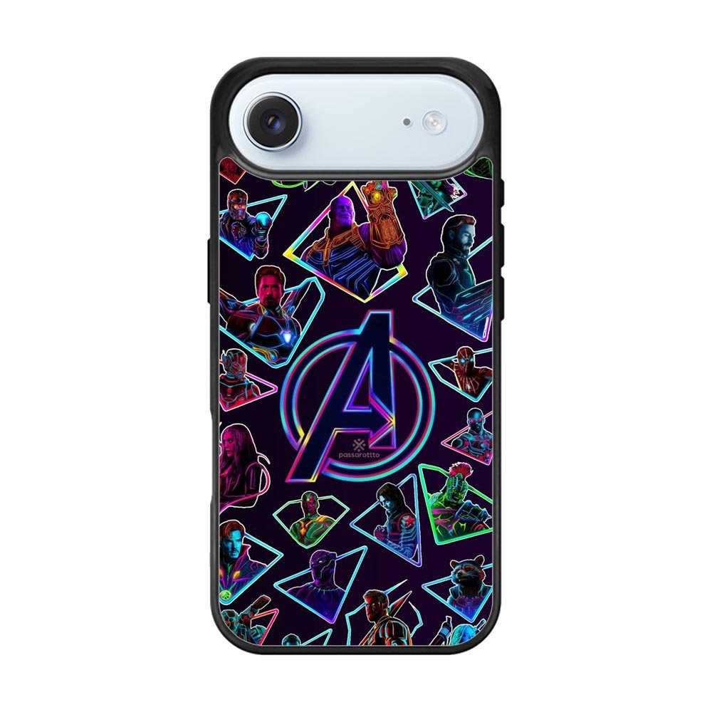 Avengers Logo And All Hero iPhone Air Case