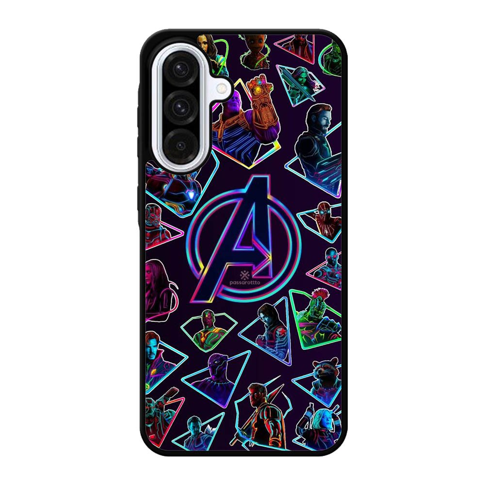 Avengers Logo And All Hero Samsung Galaxy A56 Case DC5864