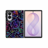 Avengers Logo And All Hero Samsung Galaxy Z Fold 8 Case