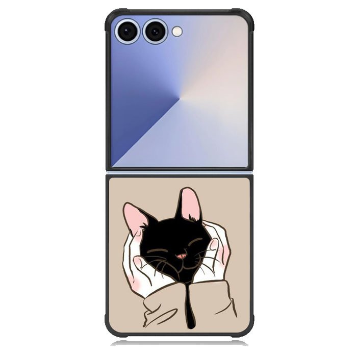 Cat Cute Samsung Galaxy Z Flip 7 Case DC0297