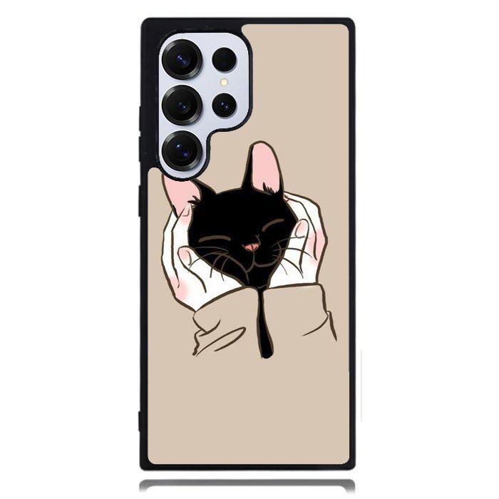 Cat Cute Samsung Galaxy S24 Ultra Case DC0297