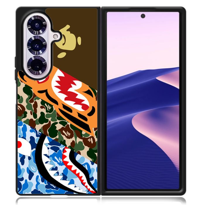 Bape Samsung Galaxy Z Fold 7 Case DC0140
