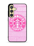 Pink Starbucks Logo 7th Samsung Galaxy S25 Plus 5G , Samsung Galaxy S25+ 5G Case
