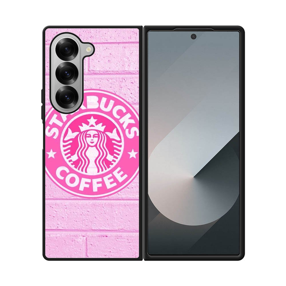 Pink Starbucks Logo 7th Samsung Galaxy Z Fold 7 5G Case