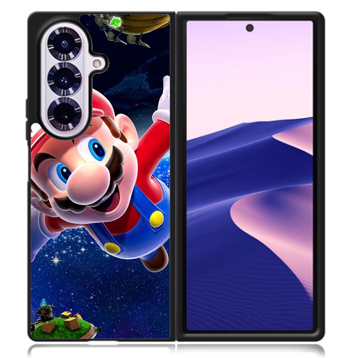 Super Mario Samsung Galaxy Z Fold 7 Case DC1792