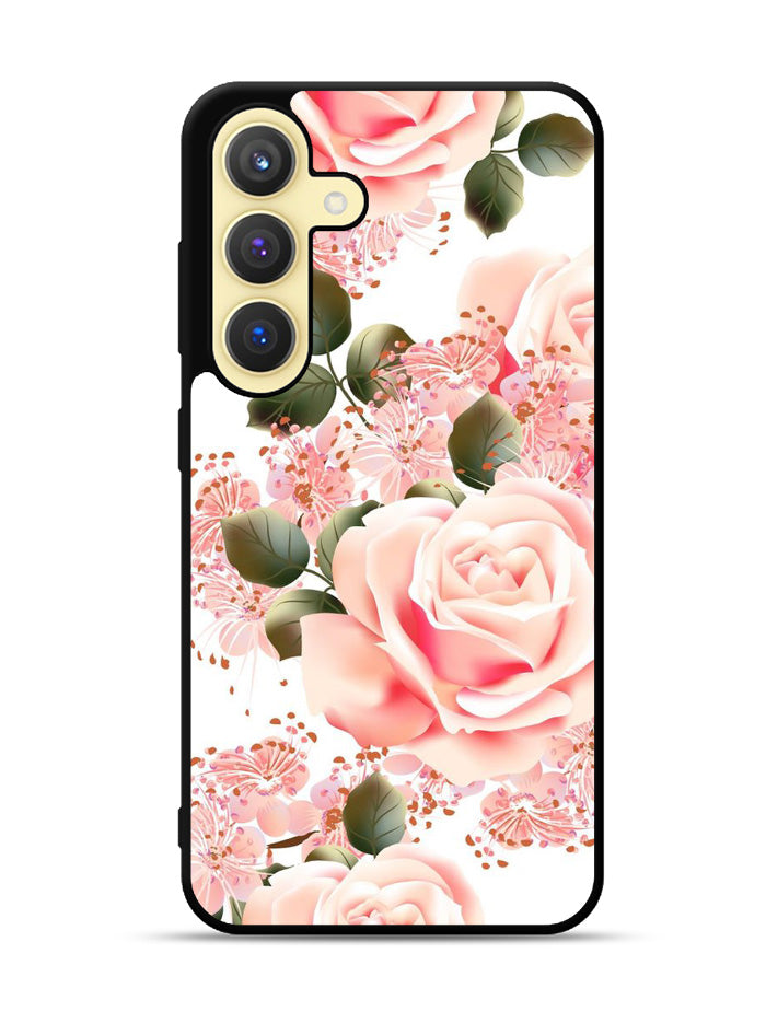 Flowers Pink Samsung Galaxy S24 Plus 5G , Samsung Galaxy S24+ 5G Case