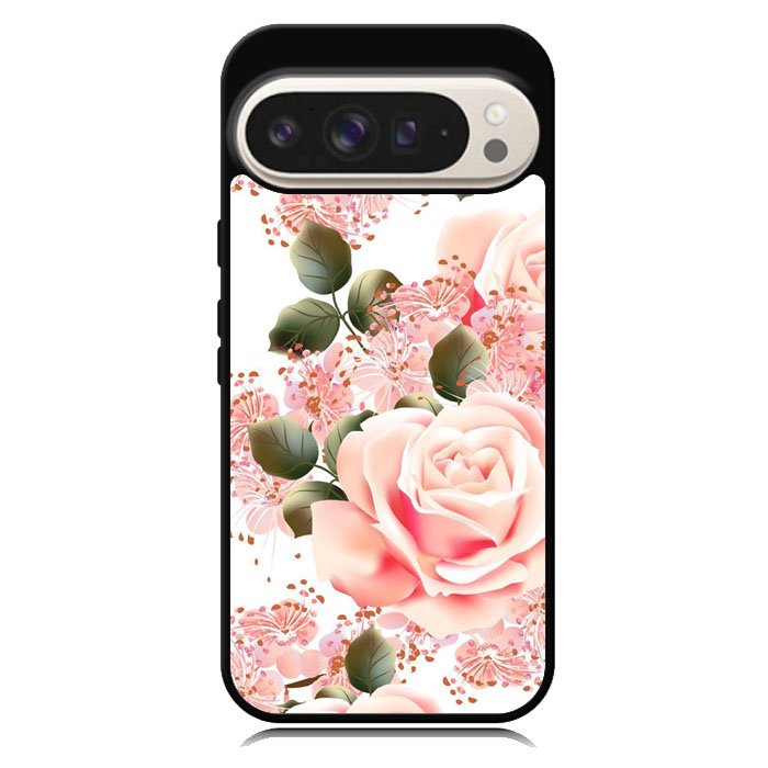 Flowers Pink Google Pixel 10 | Google Pixel 10 Pro Case DC0653