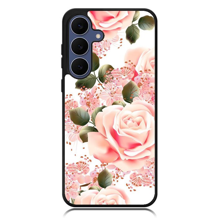 Flowers Pink Samsung Galaxy S24 FE Case DC0653