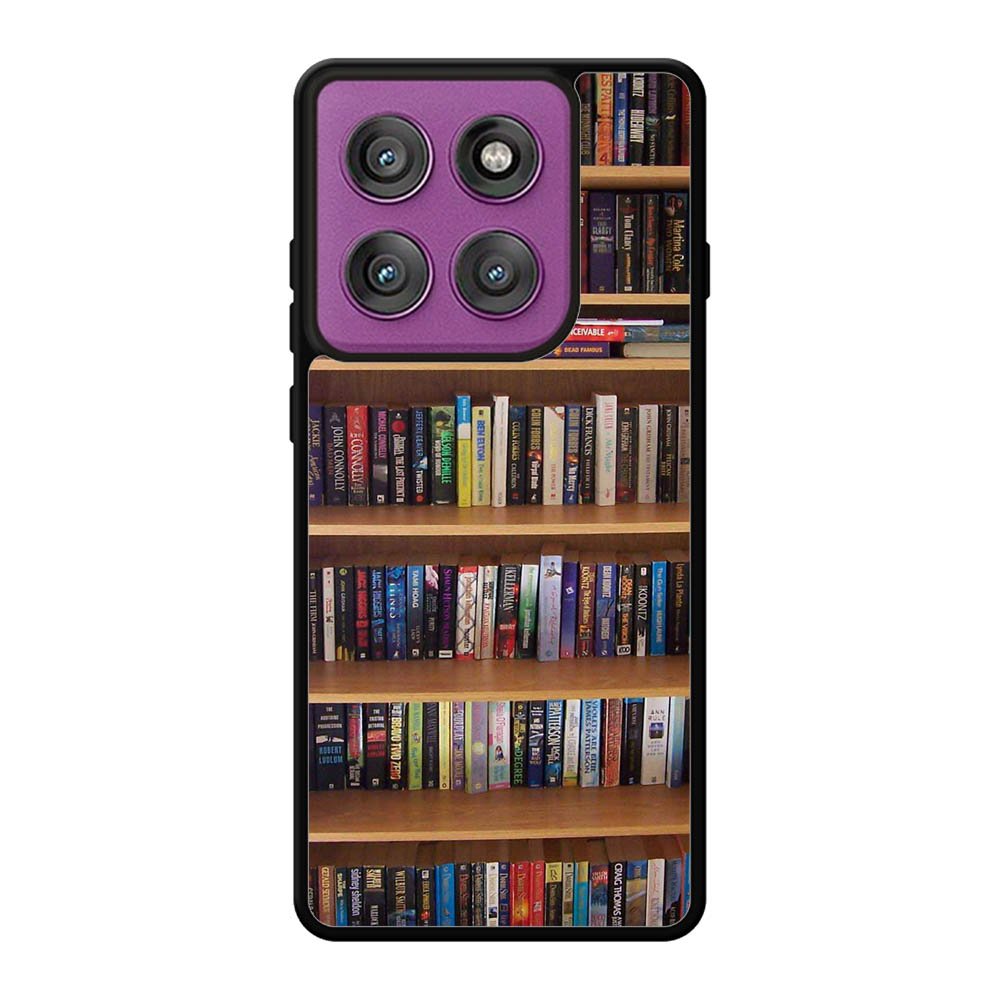 Book Library Motorola Moto Edge 60 Pro Case