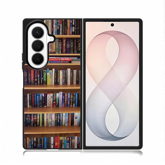 Book Library Samsung Galaxy Z Fold 8 Ultra Case