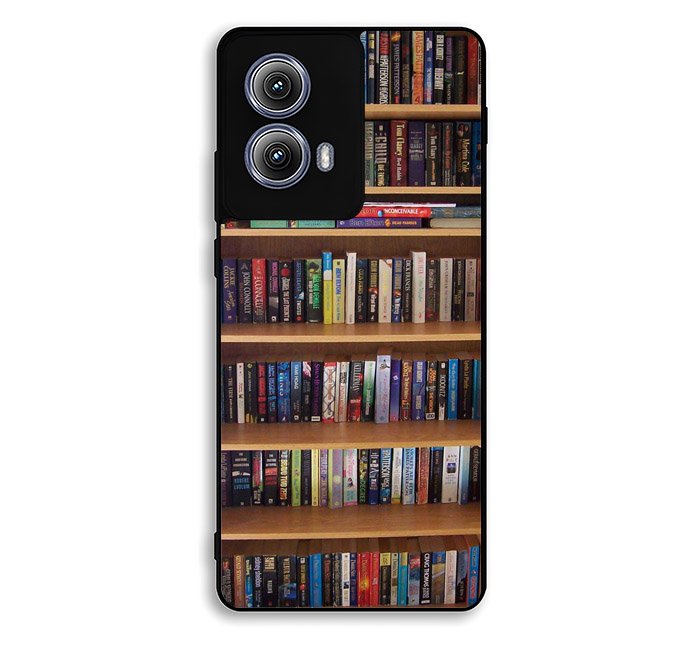 Book Library Motorola Moto Edge 2024 Case DC5313