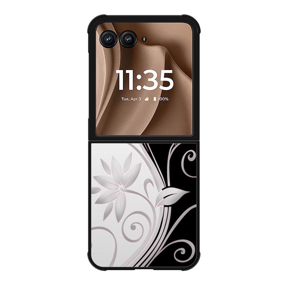 Black Design Motorola Moto RAZR Plus 2025 Case