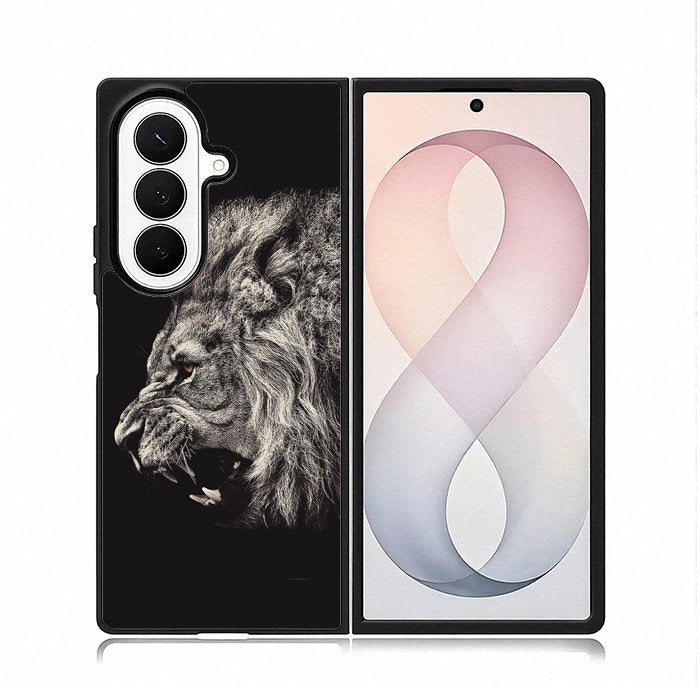 Male Lion Samsung Galaxy Z Fold 8 Ultra Case DC1077