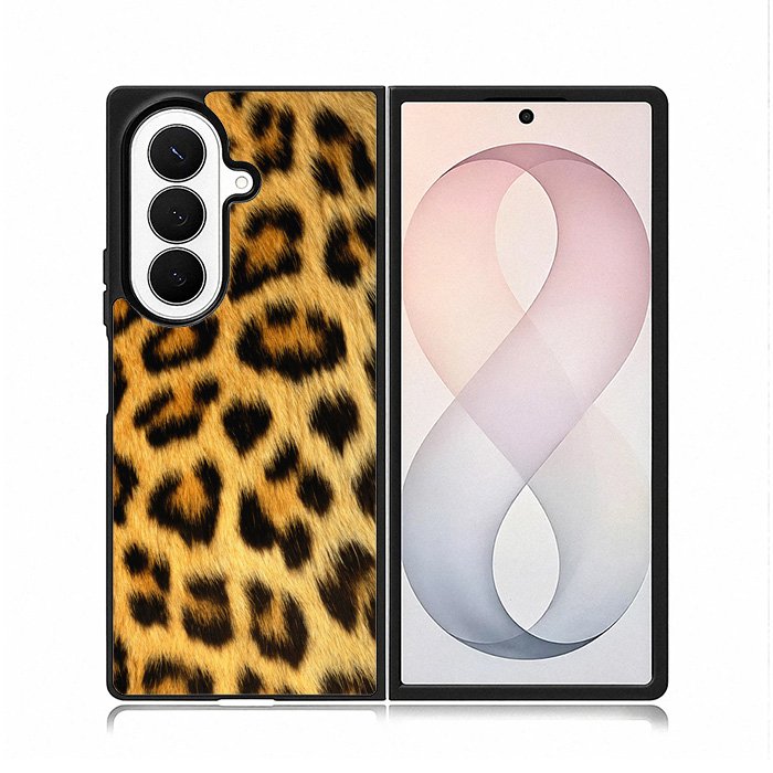 Pattern Leopard Samsung Galaxy Z Fold 8 Ultra Case DC1385