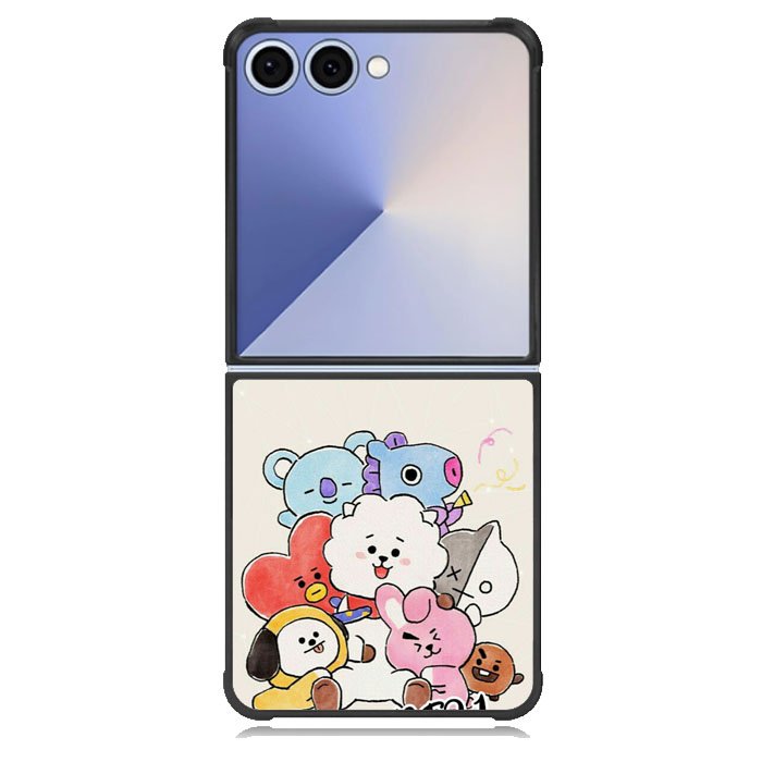 BTS Bt21 Samsung Galaxy Z Flip 7 Case DC0250