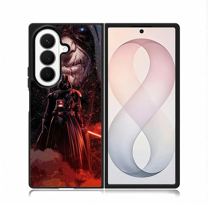 Star Wars Darth Vader And The Master Samsung Galaxy Z Fold 8 Ultra Case
