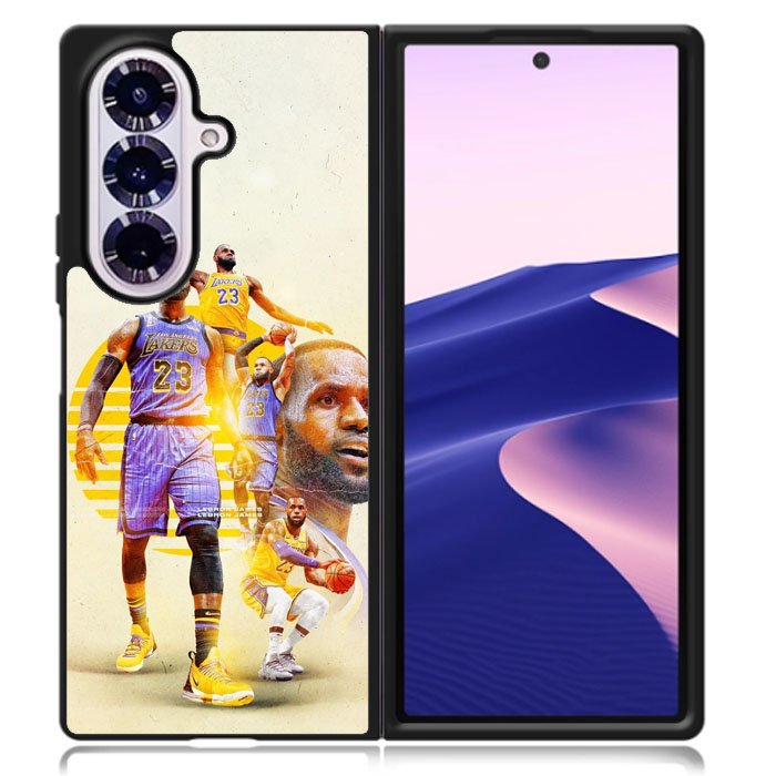 Lebron James Art Photos Samsung Galaxy Z Fold 7 Case DC1011