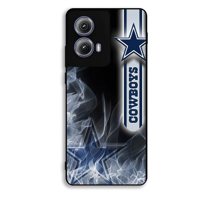 Dallas Cowboys Smoke Motorola Moto Edge 2024 Case DC3789
