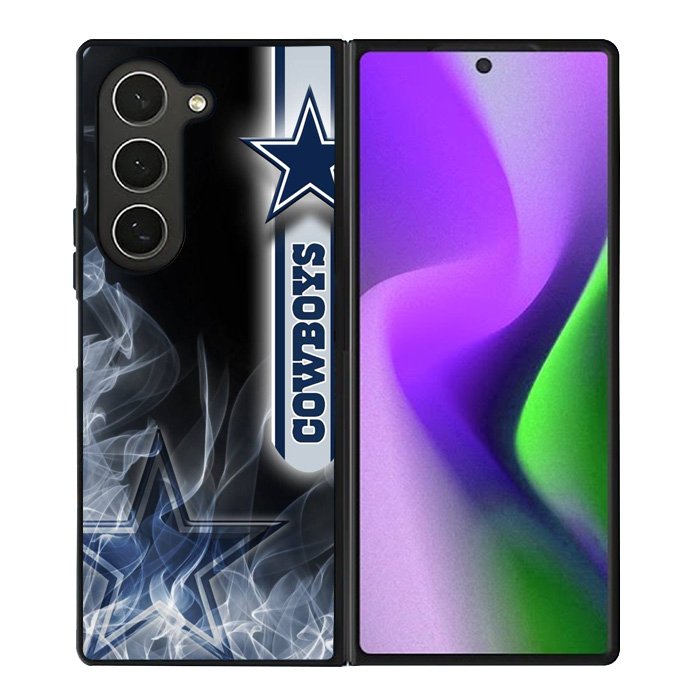 Dallas Cowboys Smoke Samsung Galaxy Z Fold 6 Case