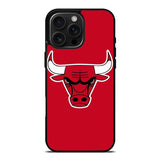 Chicago Bulls Red Logo iPhone 16 Pro Max Case DC0324
