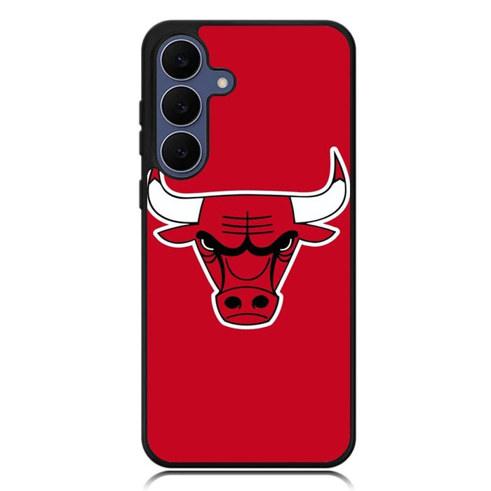 Chicago Bulls Red Logo Samsung Galaxy S24 Plus , Samsung Galaxy S24+ Case DC0324